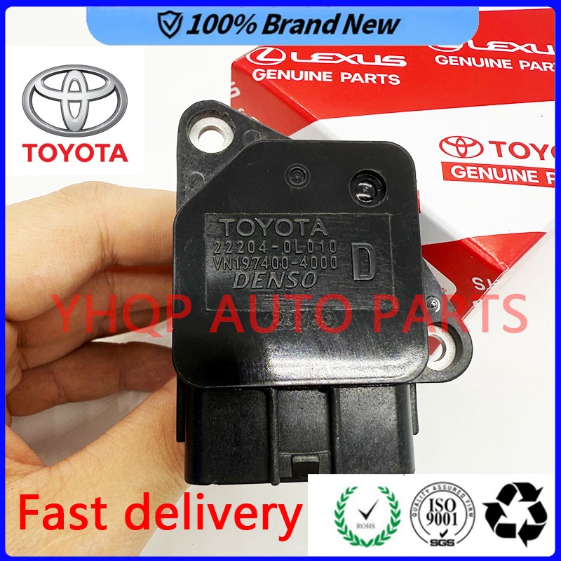 เซนเซอร์ตรวจจับการไหลของอากาศ สําหรับ TOYOTA HILUX HIACE TACOMA 2.5 3.0 D-4D 4WD 22204-30010 22204-0