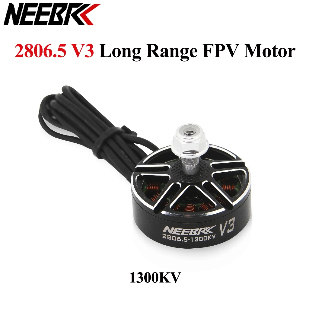 NEEBRC 2806.5 V3 1300KV Outrunner มอเตอร์ไร้แปรงระยะไกล FPV มอเตอร์ 3-6S สําหรับ 7/8/10 นิ้ว RC FPV 