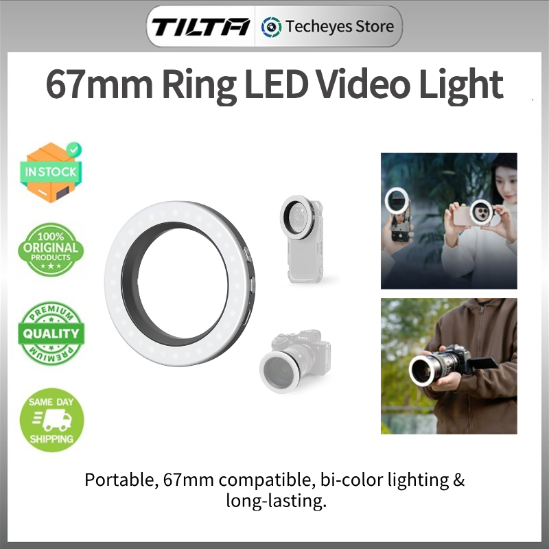 SmallRig Vibe P30 67 มม.แหวน LED Video Light สําหรับถ่ายภาพโทรศัพท์,สตรีมมิ่งสด,vlog