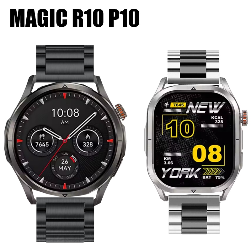 สําหรับ KOSPET MAGIC P10 R10 สมาร์ทนาฬิกาสแตนเลสโลหะผู้หญิงผู้ชาย band