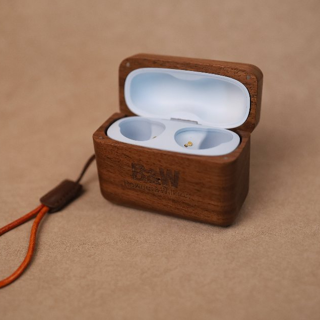 เหมาะสําหรับ Disk Playable B & W B & W Pi8/Pi6 เคสป้องกันไม้วอลนัทนําเข้าไม้