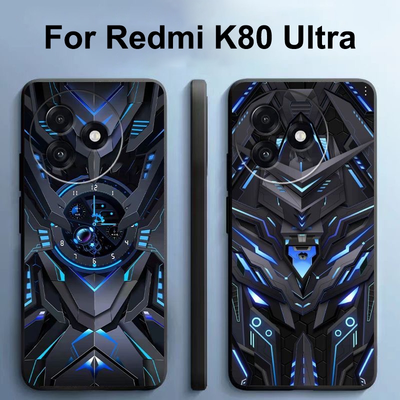 สําหรับRedmi K80 UltraสําหรับXiaomi Redmi K80 5Gซิลิโคนนุ่มป้องกันปกหลังสําหรับRedmi K80 Pro Shell R