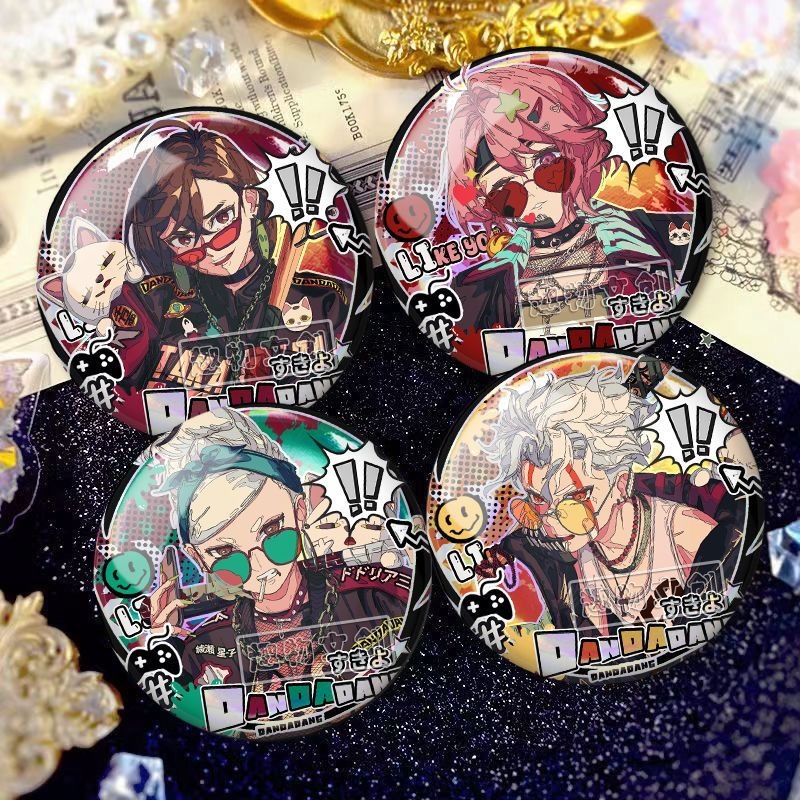 Cowardly Party Bar Chirp Bag 58mm Mystery Box Lucky Bag เหรียญสุ่ม Double Flash Medal