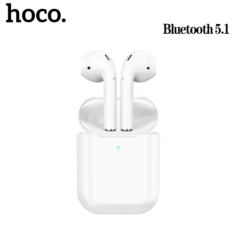 HOCO EW02 Plus TWS ชุดหูฟังไร้สายบลูทูธ 5.1 หูฟังพร้อมไมโครโฟนสเตอริโอหูฟังกีฬาสําหรับโทรศัพท์สมาร์ท