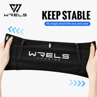 WRELS กระเป๋าคาดเอววิ่ง ระบายอากาศดี แห้งไว ใช้สำหรับใส่วัสดุเดินป่าและแท็กมาราธอน YB1007