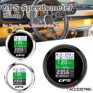 รถ GPS Speedometer TACHOMETER ดิจิตอลน้ําอุณหภูมิน้ํามันความ…