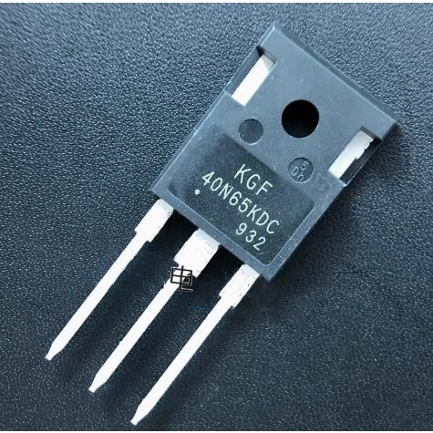 2 ชิ้น Original KGF40N65KDC TO-247 KGF 40N65KDC 40N65 TO247 80A/650V IGBT ทรานซิสเตอร์ใหม่เดิม