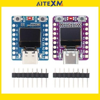 Esp32-c3 OLED บอร ์ ดพัฒนาเสาอากาศเซรามิก ESP32 supermini บอ…