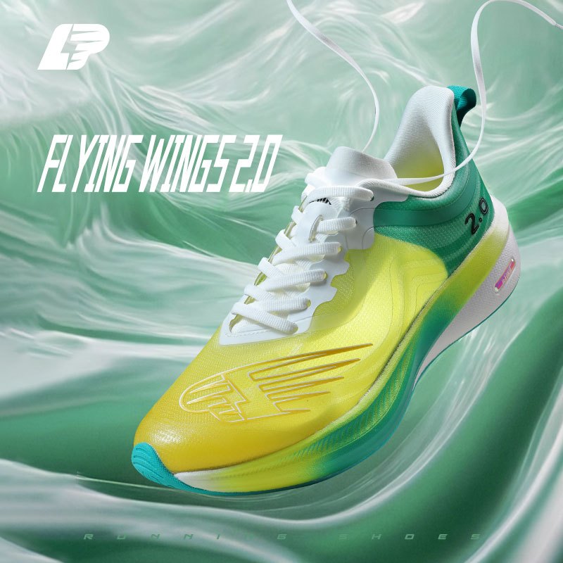 LPMX FLYING WINGS 2.0 แผ่นคาร์บอนวิ่งมาราธอน Racing รองเท้าผู้ชาย Professional Stable สนับสนุน Shock