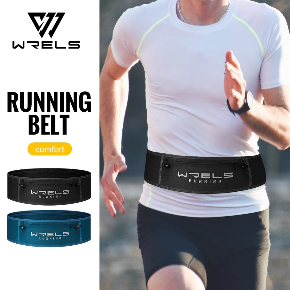 WRELS เข็มขัดคาดเอวแบบยืดหยุ่นน้ำหนักเบาสำหรับกีฬา ปั่นจักรยาน ปีนเขา มาราธอน