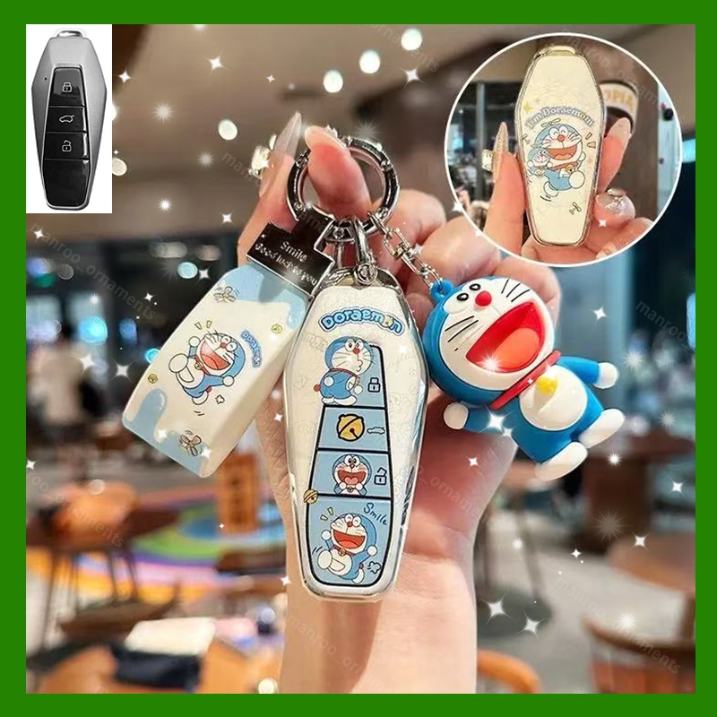 เหมาะสําหรับ JAECOO 6 EV ฝาครอบกุญแจ jaecoo 6 ev icar 03 พวงกุญแจรถรีโมทคอนโทรลกุญแจป้องกันกรณี