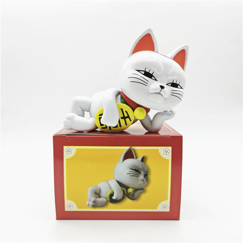 8 ซม.Turbo Granny รูปอะนิเมะ Dandadan อุปกรณ์ต่อพ่วงน่ารัก Kawaii Cat Pvc Action Figure เดสก์ท็อปตกแต่งเครื่องประดับหัตถกรรมของขวัญของเล่น