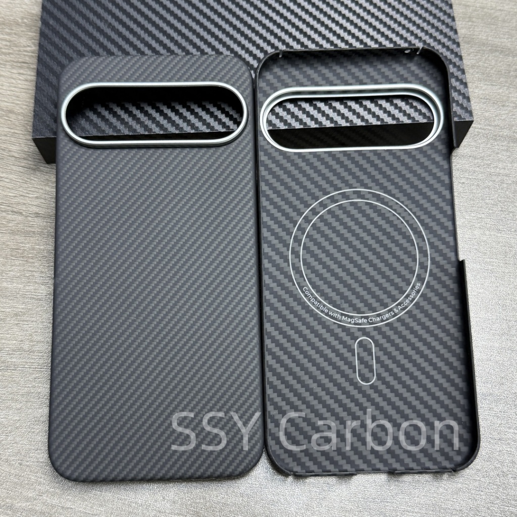 กรณีคาร์บอนสําหรับ Google Pixel 10 Pro XL Aramid Fiber Ultra-thin MagSafe แหวนแม่เหล็กเกราะเคสโทรศัพท์ฝาครอบ