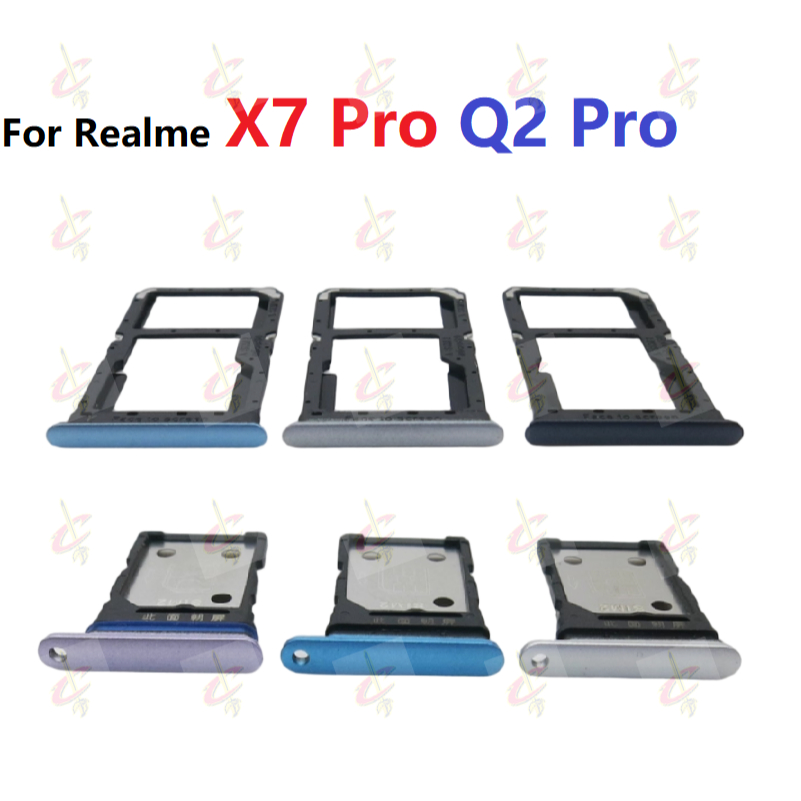 ถาดซิม (sim tray) สําหรับ Realme X7 Pro Q2 Pro RMX2170 RMX2176 RMX2111 RMX2117