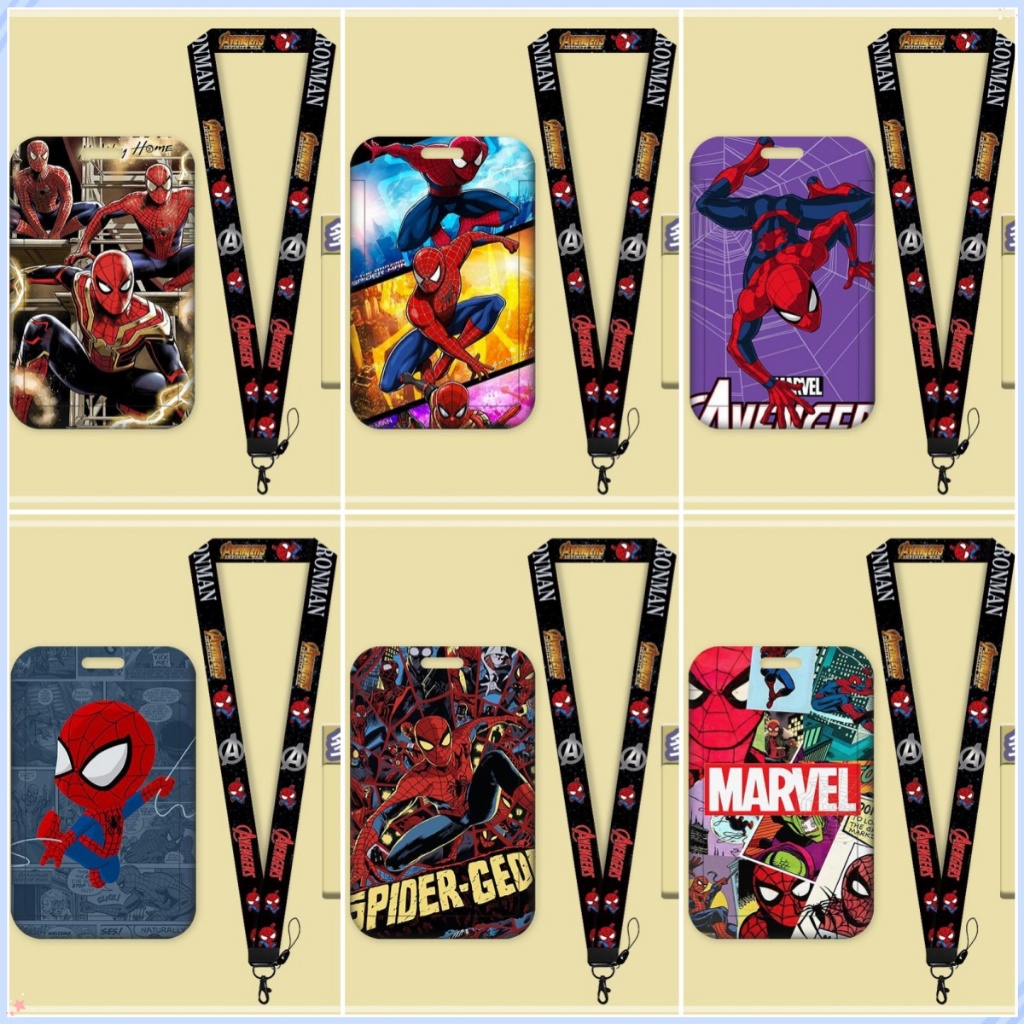 บัตรรถบัส Spiderman เอกสารนามสกุลบัตรแบรนด์ที่มีชื่อเสียงกรณีป้องกัน #FT03