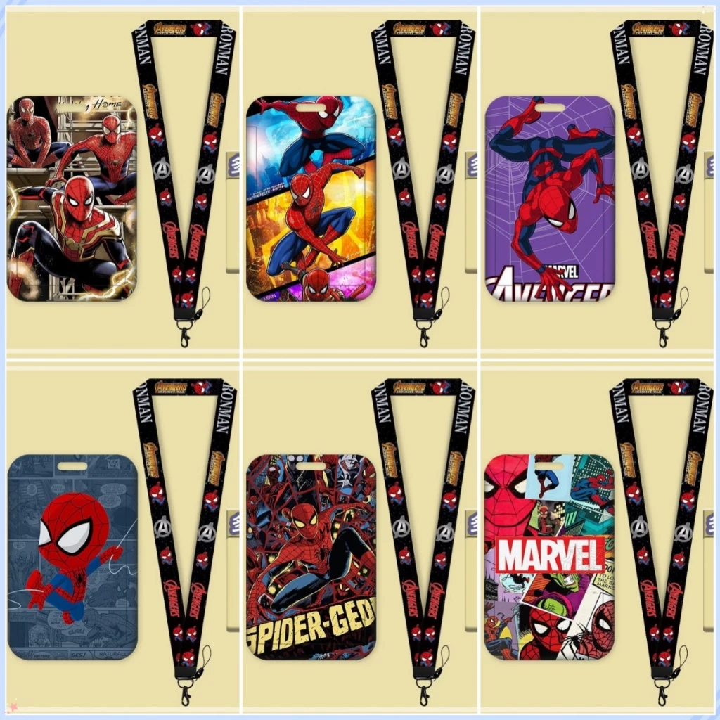 บัตรรถบัส Spiderman เอกสารนามสกุลบัตรแบรนด์ที่มีชื่อเสียงกรณีป้องกัน #FT03