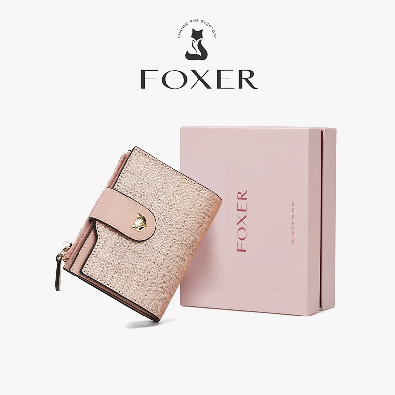 FOXER กระเป๋าสตางค์ แฟชั่น หนังแท้ และ กระเป๋าใส่เหรียญ
