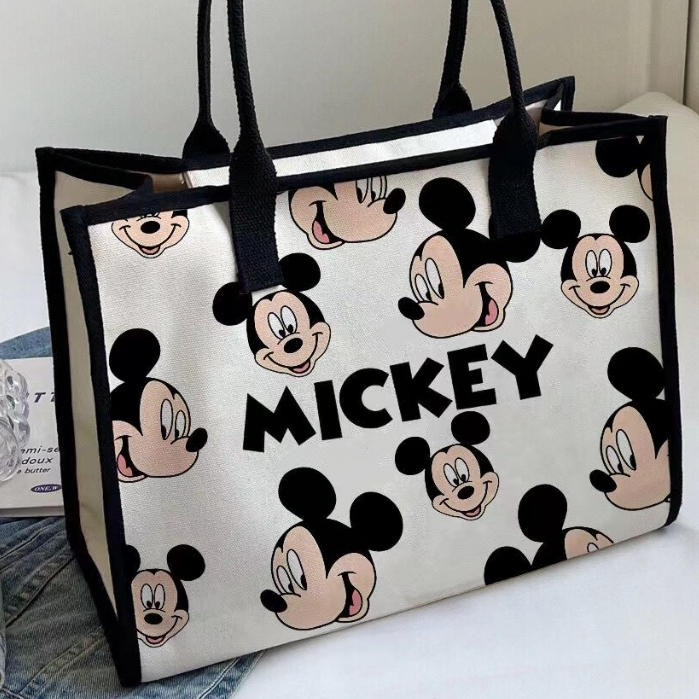 【จัดส่งจากประเทศไทย】🌼พร้อมส่ง🌼จัดส่งกระเป๋าผ้าใบมิกกี้น่ารัก