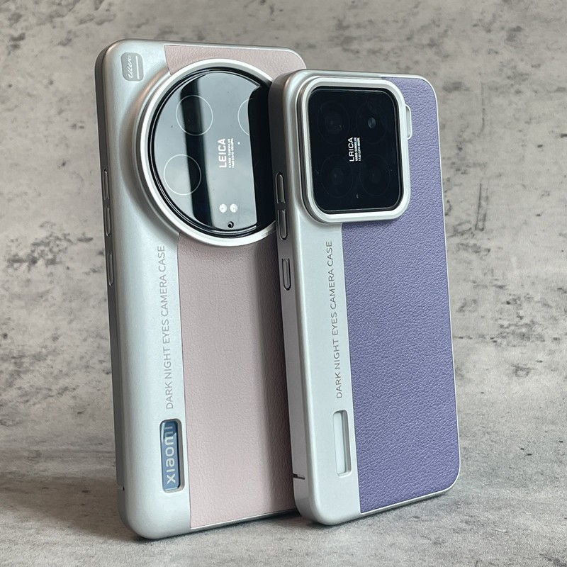 Splicing สีพรีเมี่ยมหนังเคสโทรศัพท์สําหรับ Xiaomi 17 Pro Max 15 Ultra Mi 14 15 15s Pro 12s 13 14 Ultra Luxury ขนาดใหญ่เลนส์กล้องหลุมชุบกันชน Anti-drop Hard Cover