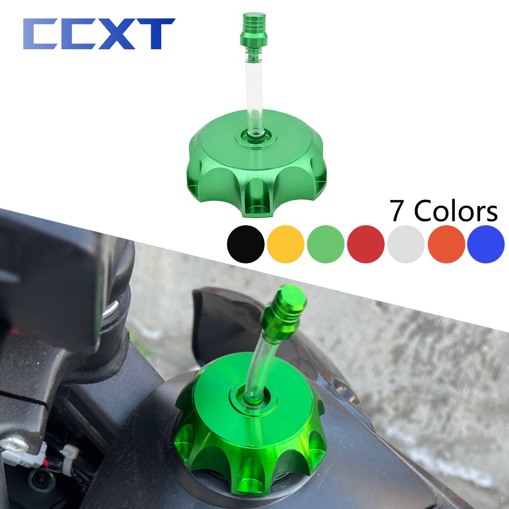 Universal 50 มม.CNC อลูมิเนียม Racing ฝาถังน้ํามันเชื้อเพลิงพร้อม Vent หมวกสําหรับ Yamaha Kawasaki Honda KTM Suzuki รถจักรยานยนต์ Dirt Bike ATV