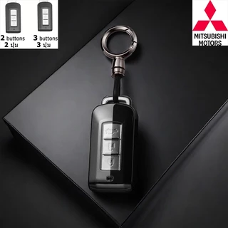 Mitsubishi เคสกุญแจรีโมทโปร่งใส Xpander Cross X Force Triton Pajero ที่ใส่กุญแจรถ Sport Mirage Outlander Delica Attrage ฝาครอบกุญแจ
