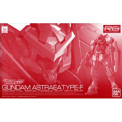 BANDAI PB RG 1/144 Mobile Suit Gundam 00F GNY-001F Gundam Astraea Type-F