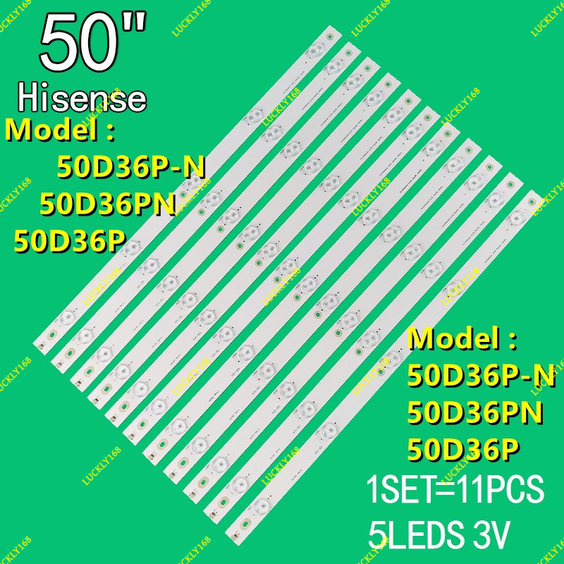 50D36P-N HISENSE 50 INCH LED TV BACKLIGHT ( LAMPU TV ) 50D36P 50D36PN