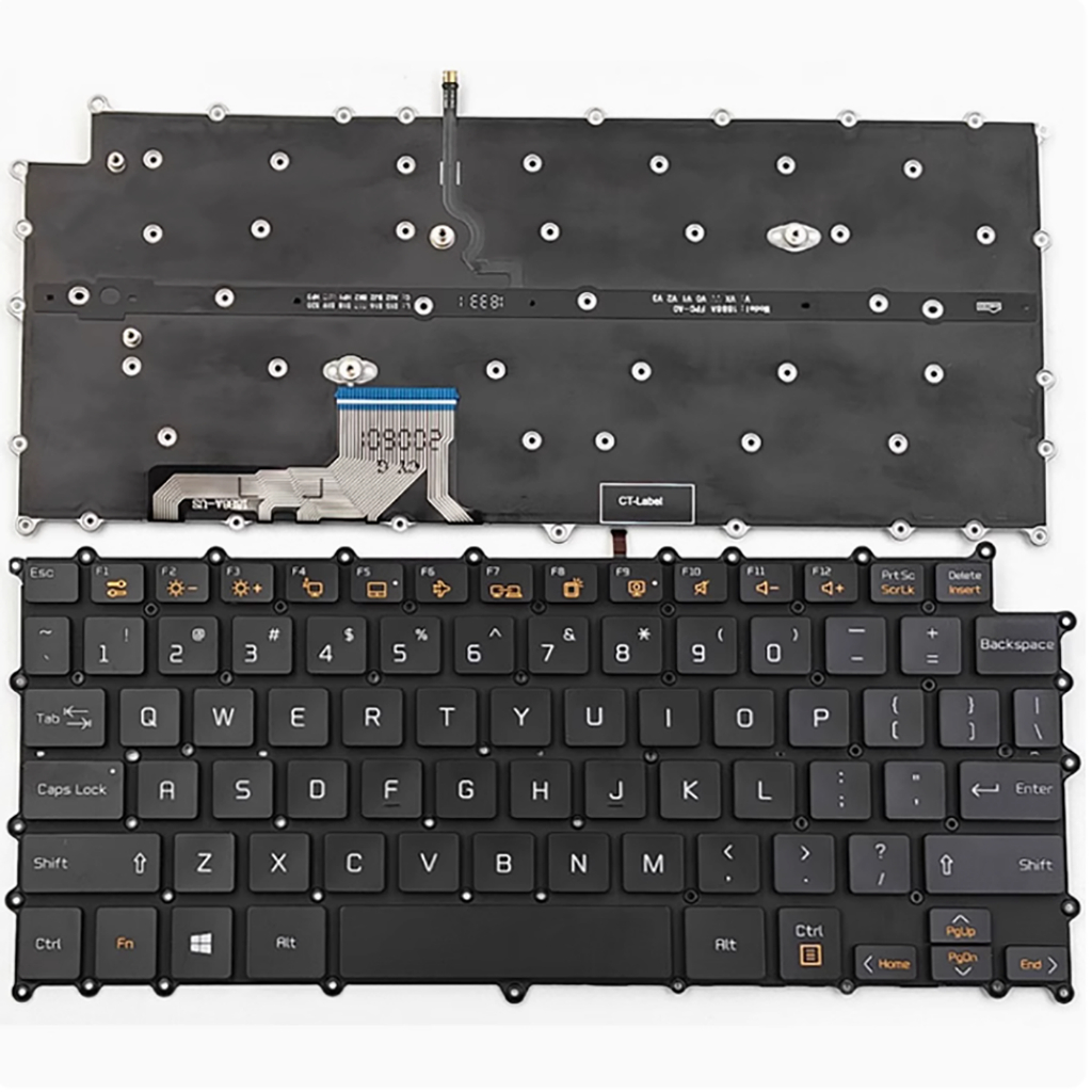 รูปแบบ US สําหรับ LG กรัม13Z980 13Z990 14Z980 14Z990 14Z90N 14Z90NB 14T90N 14Z95N แป้นพิมพ์แล็ปท็อป