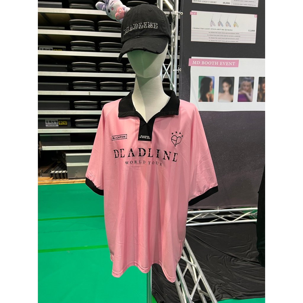 เสื้อยืดโพลี BLACKPINK World Tour DEADLINE