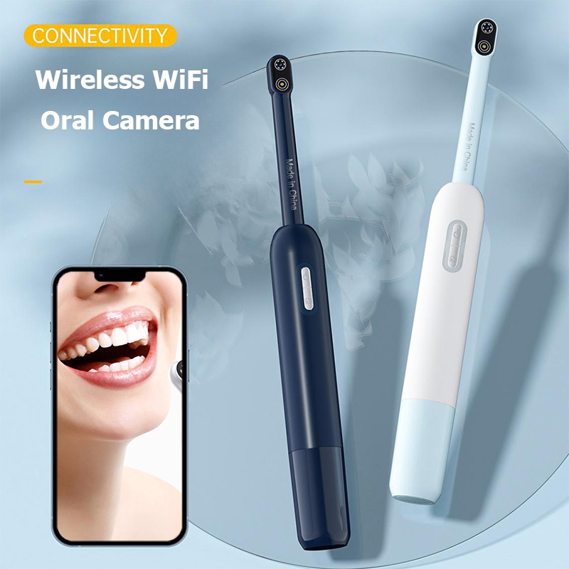 กล้องตรวจในช่องปาก 5MP HD กล้องส่องฟันไร้สาย Wifi For iPhone/Android | ตรวจฟันที่บ้าน