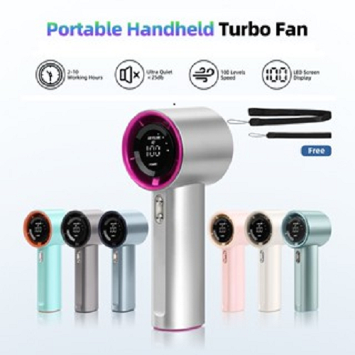 SweetHome GFS001 พัดลมพกพา พัดลมมือถือ ความเร็วสูง ทํางานเงียบ ปรับความเร็วได้ USB พัดลมมือถือ