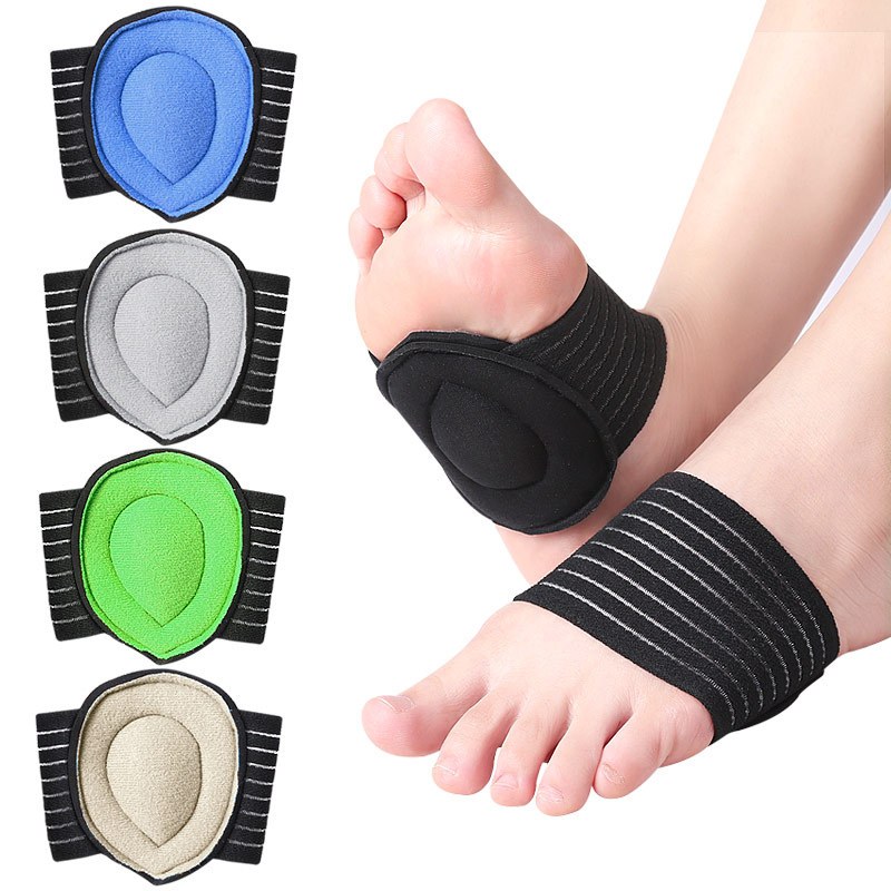 1 คู่ Arch Pad Support Insoles สําหรับการแก้ไขเท้าแบน High Arch Cushion