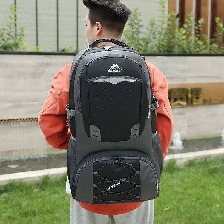 กระเป๋าเป้สะพายหลังเดินทาง 40L / 60L / 85L กันน้ำ Waterproof กลางแจ้ง Outdoor Rucksack กีฬา Sports ก