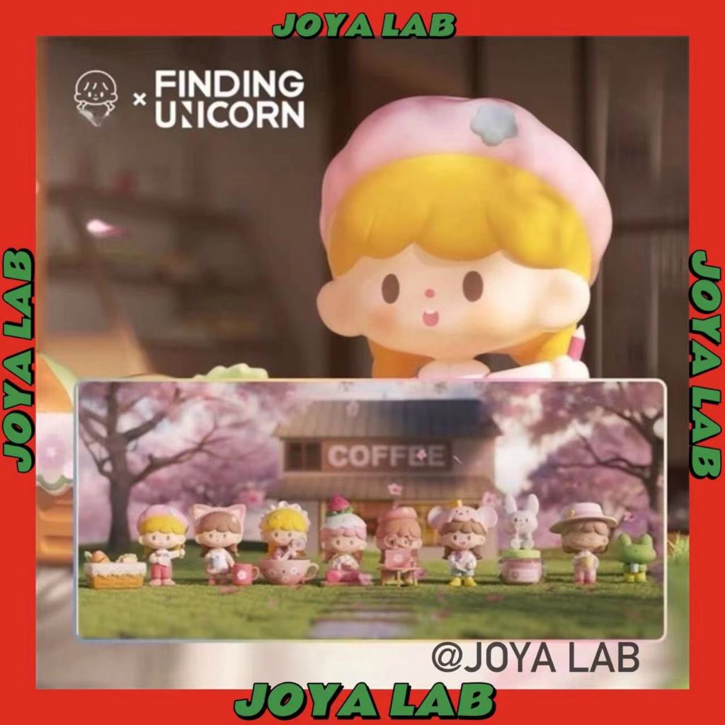 F.UN Zhuodawang Zzoton Cherry Blossom Cafe Series Blind box[ของแท้] ของเล่น