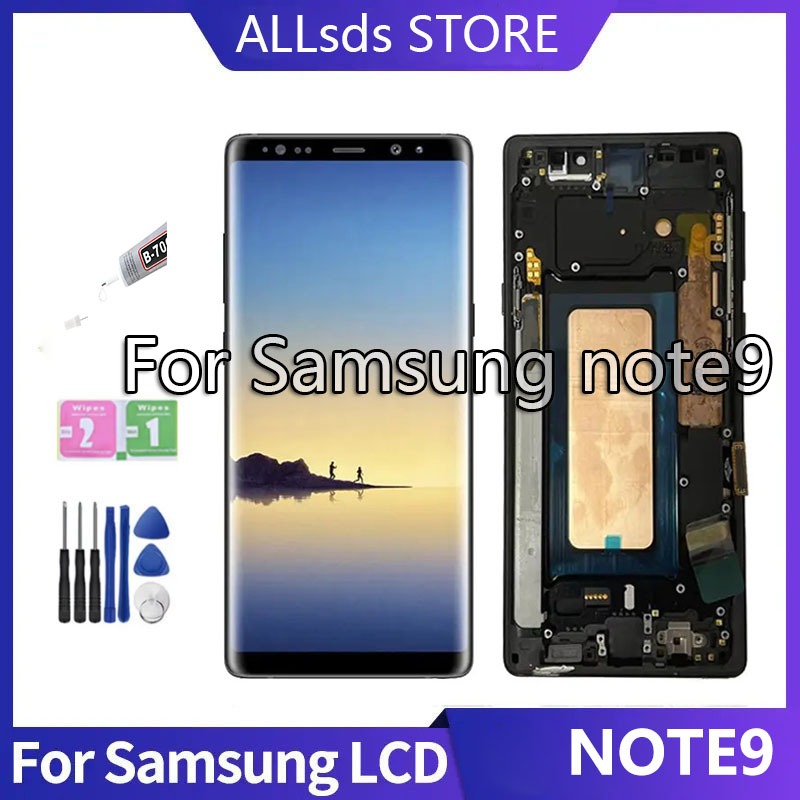 Fast Shipping 100% Perfect Test Original/TFT LCD LCD เหมาะสําหรับ Samsung galaxy note9 หน้าจอโทรศัพท
