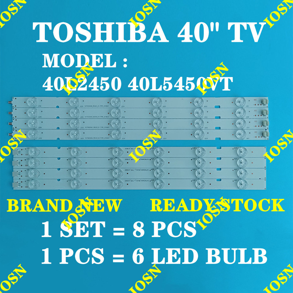 Toshiba 40L2450 40L5450VT 40" ไฟแบ็คไลท์ LED TV / โคมไฟทีวี 40L2450 40L5450