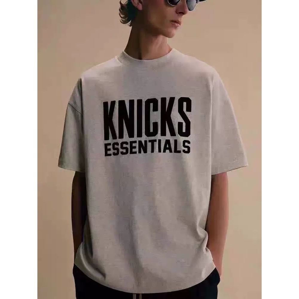 เสื้อยืดแขนสั้นทรงหลวมจากผ้าฝ้ายสำหรับฤดูร้อน ใหม่ในซีซั่น 25SS