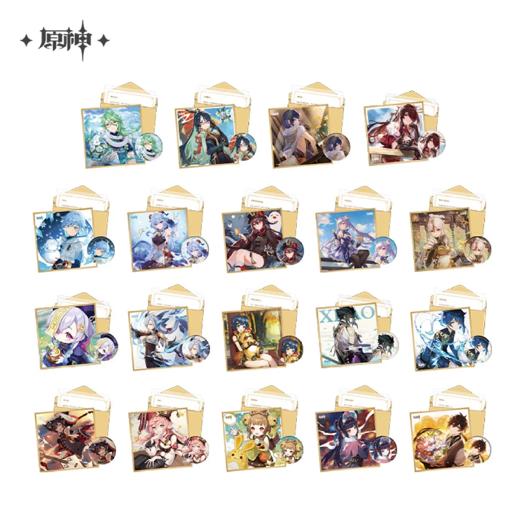 [Genshin] Destined Day Series Set Gift Box-Liyue Hong Kong Zhongli Hu Tao Zhongli Hu Tao