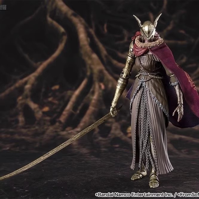 Bandai 66163 SHF Elden Ring Old Man Ring Michaelas Blade Marenia Action Figure