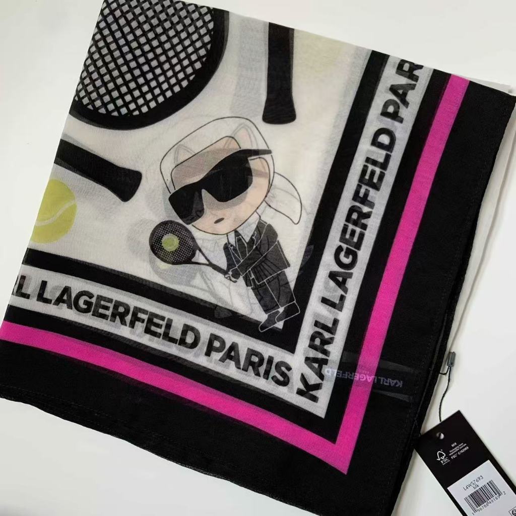 KARL LAGERFELD PARIS ผ้าพันคอผู้หญิงผ้าคลุมไหล่ 25072722
