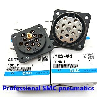 SMC Original Ready Stock DM Series Multi-Tube Butt Joint DM12-06N/DM12-06N-C1/DM12-06N-C2/DM12S-06N/