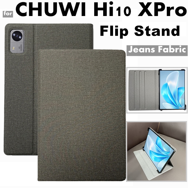 for CHUWI Hi10 XPro Hi 10 X Pro 10.1 Inch 2025 2024 2023 Faux Flip Leather Case Cover with Stand Up 
