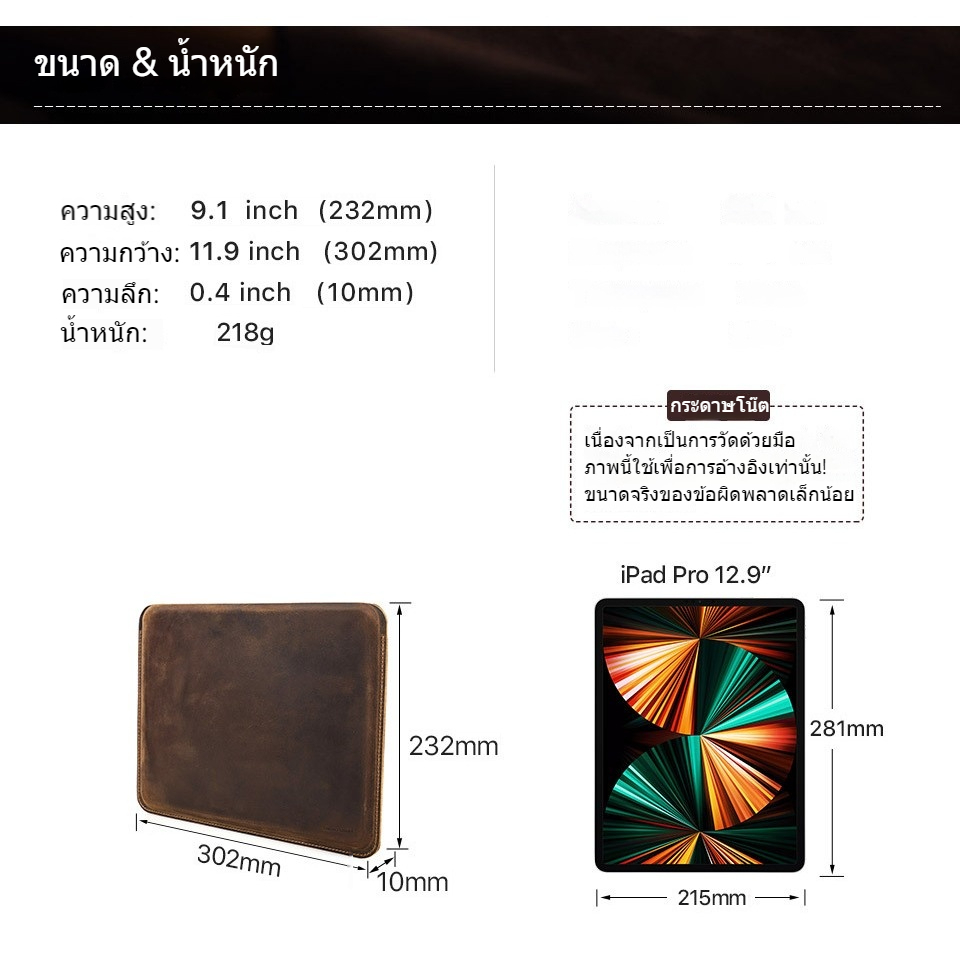 CONTACTS FAMILY เคสหนังวัว สําหรับ  Pro 11 Air 3 4 Air 5 10.9 7th 8th 9th 10th 10.2 แท็บเล็ตแท็บเล็ต ราคา ถูกที่สุด ดีลบีเคเค แกลเลอรีภาพที่ 5