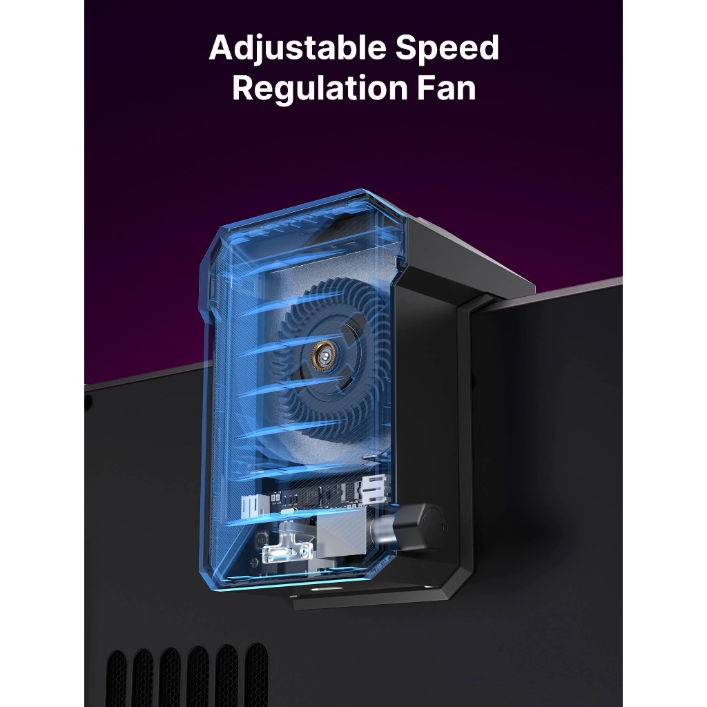 JSAUX พัดลมระบายความร้อนสําหรับ Steam Deck LCD และ OLED-GP0200 & GP0201 - รูปที่ 3