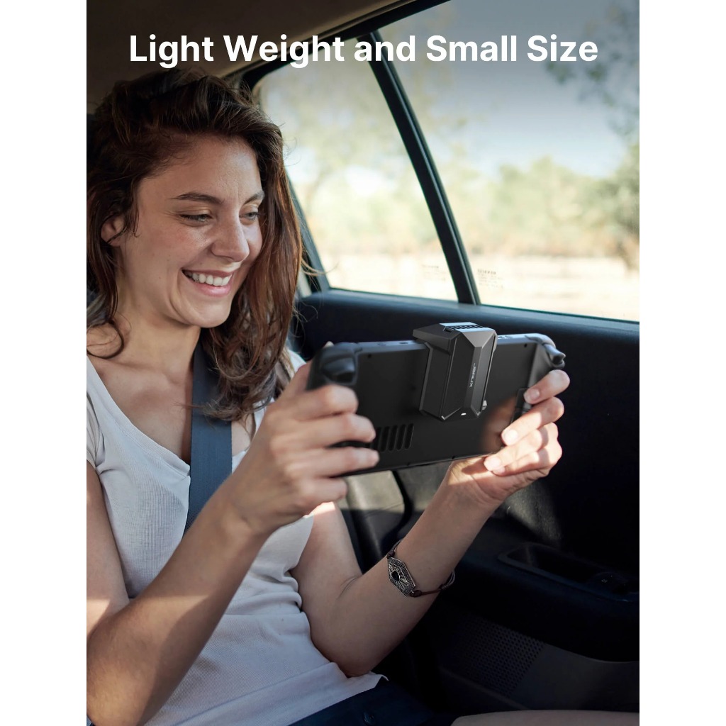 JSAUX พัดลมระบายความร้อนสําหรับ Steam Deck LCD และ OLED-GP0200 & GP0201 - รูปที่ 5