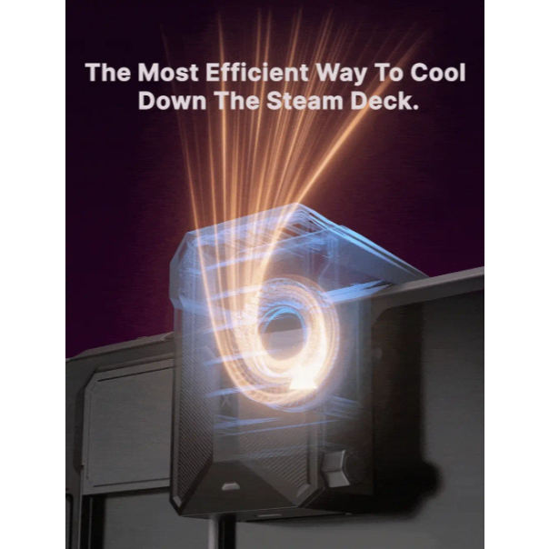 JSAUX พัดลมระบายความร้อนสําหรับ Steam Deck LCD และ OLED-GP0200 & GP0201 - รูปที่ 2