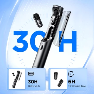 BOYA Magic 4 รูปแบบใน 1 ไมค์ไร้สาย Mini Mic AI ไมค์ตัดเสียงรบกวน สำหรับ iPhone Type-C กล้อง
