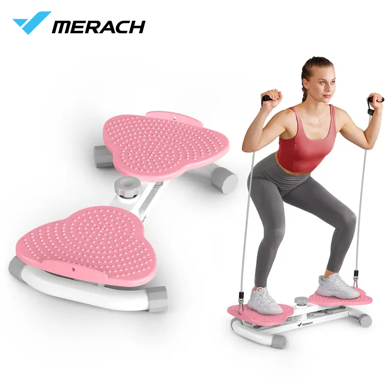 MERACH พร้อมส่ง จานหมุนเอวเอส พร้อมเชือกดึง จานหมุนออกกำลังกาย Twisting Board พร้อมส่ง บิดเอว อุปกรณ์ออกกำลังกายเอว จานทวิตส์พรับน้ำหนักได้เท่าไหร่ค่ะ