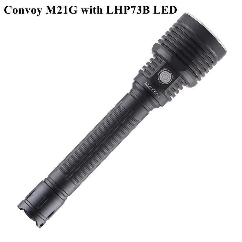 ไฟฉาย Convoy M21G แบบดั้งเดิม ติดLED floodlight LHP73B สำหรับการเดินป่าและแคมปิ้ง