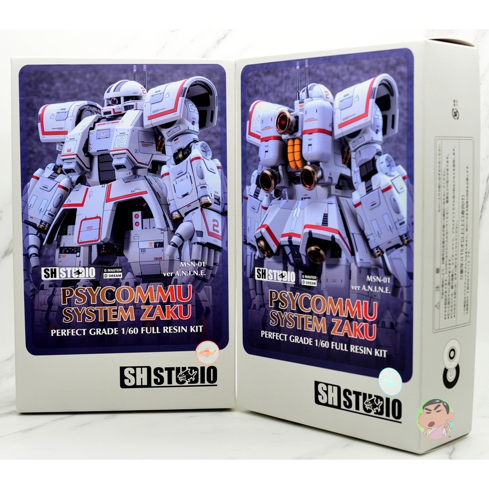 SH STUDIO PG 1/60 PSYOMMU SYSTEM ZAKU FULL RESIN KIT (FRAME INCLUDED)